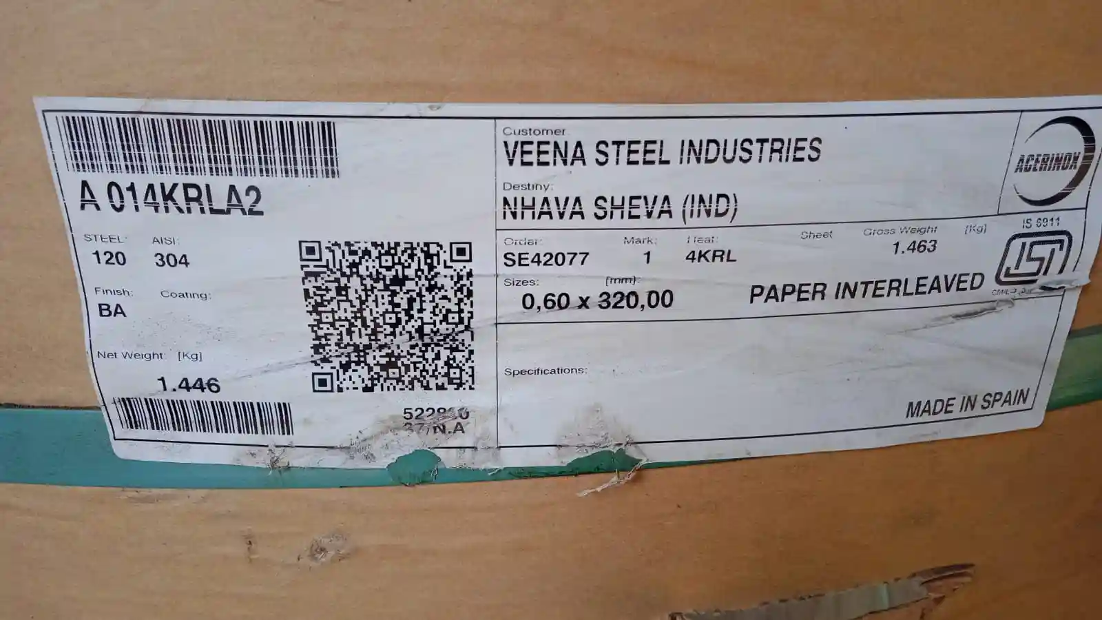 Thick Gauge Industrial Plates